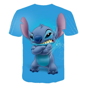 Lilo & Stitch Angry 2020 New T-shirt Kids