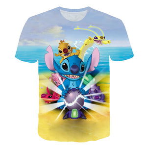Lilo & Stitch Friends 2020 New T-shirt Kids