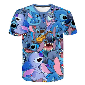 Lilo & Stitch Guitar 2020 New T-shirt Kids