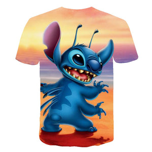 Lilo & Stitch Beach 2020 New T-shirt Kids