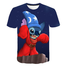 Load image into Gallery viewer, Lilo &amp; Stitch Merlin the wizard 2020 New T-shirt Kids