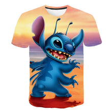 Load image into Gallery viewer, Lilo &amp; Stitch Beach 2020 New T-shirt Kids