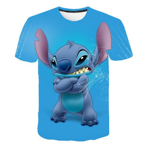 Lilo & Stitch Angry 2020 New T-shirt Kids