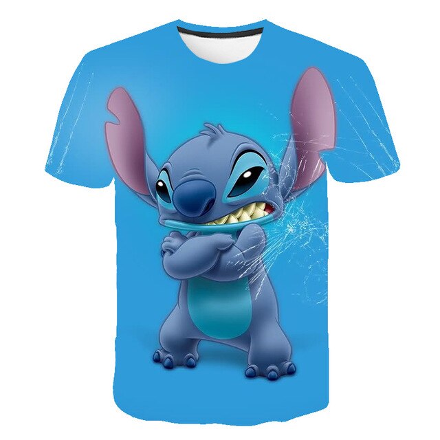 Lilo & Stitch Angry 2020 New T-shirt Kids