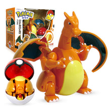 Load image into Gallery viewer, Pokemon Charizard with Pokeball Anime Figure Collection