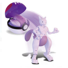 Load image into Gallery viewer, Pokemon Mewtwo with Masterball Anime Figure Collection