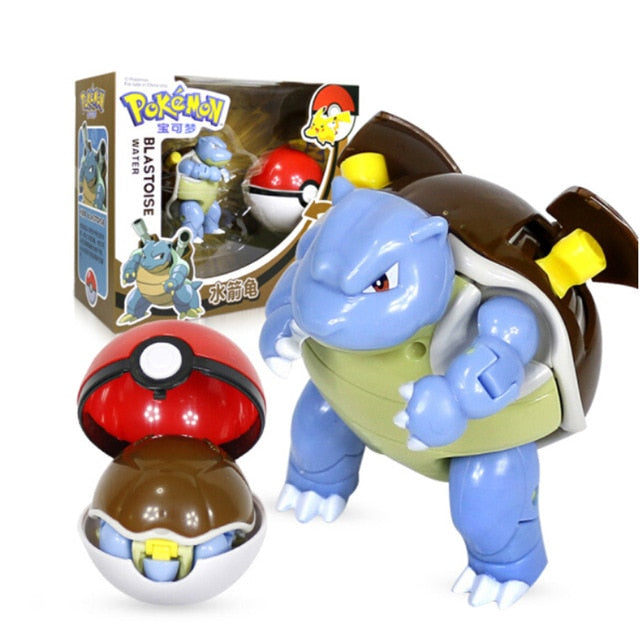 Pokemon Blastoise with Pokeball Anime Figure Collection