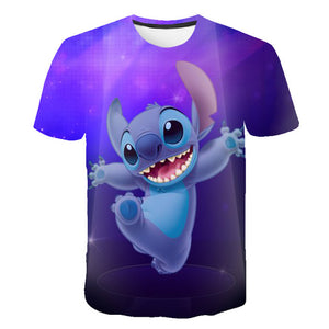 Lilo & Stitch Kick 2020 New T-shirt Kids