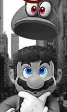 Load image into Gallery viewer, Super Mario Odyssey Mario and Cappy T-Shirt Kids and Men