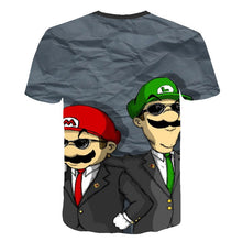 Load image into Gallery viewer, Super Mario and Luigi T-Shirt Kids and Men