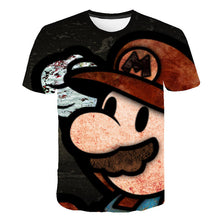 Load image into Gallery viewer, Super Mario Face T-Shirt Kids and Men