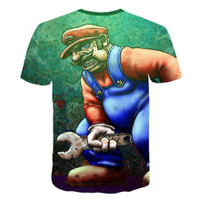 Load image into Gallery viewer, Super Mario Fat T-Shirt Kids and Men