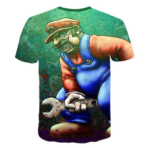 Super Mario Fat T-Shirt Kids and Men