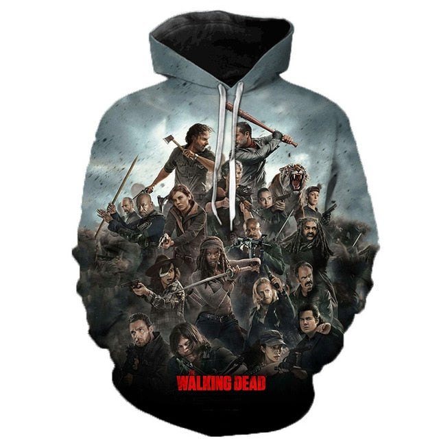 The Walking Dead Protagonists Sweatshirt Men