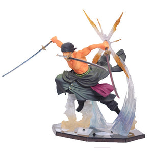 One Piece Roronoa Zoro Swords Anime Figure Collection