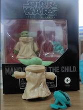 Load image into Gallery viewer, The Mandalorian Baby Yoda with Frog Action Figure Collection