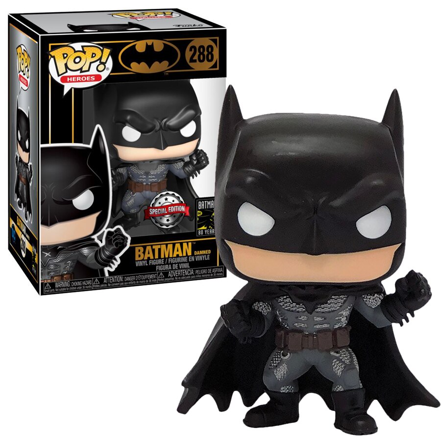 Funko Pop Batman 80th Batman Damned Special Edition