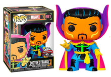 Load image into Gallery viewer, Funko Pop Marvel Black Light Doctor Strange Special Edition