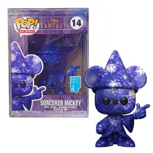 Load image into Gallery viewer, Funko Pop Fantasia 80th Sorcerer Mickey Art Series Edition