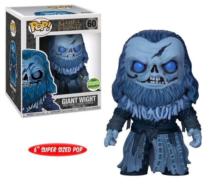 Funko Pop Game Of Thrones Giant Wight 2018 Spring Convention Exclusive