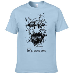 Breaking Bad Heisenberg Colors T-Shirt Men