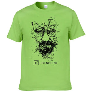 Breaking Bad Heisenberg Colors T-Shirt Men