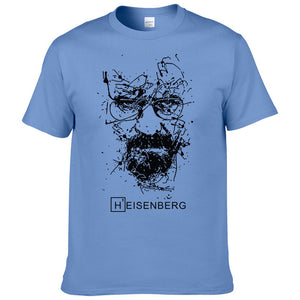 Breaking Bad Heisenberg Colors T-Shirt Men
