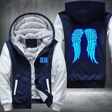 Load image into Gallery viewer, The Walking Dead Wings Neon Hoodies Men