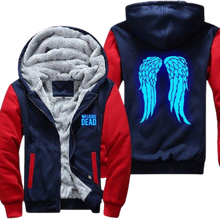 Load image into Gallery viewer, The Walking Dead Wings Neon Hoodies Men