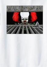 Load image into Gallery viewer, IT Clown and Paper Boat T-Shirt Men