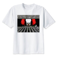 Load image into Gallery viewer, IT Clown and Paper Boat T-Shirt Men