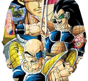 Dragon Ball Z Androids Sweatshirt Men