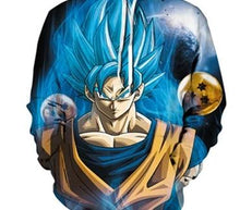 Load image into Gallery viewer, Dragon Ball Z Goku Saiyan God Sweatshirt Men