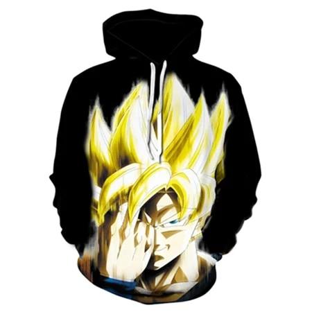 Dragon Ball Z Goku Saiyan Sweatshirt Men