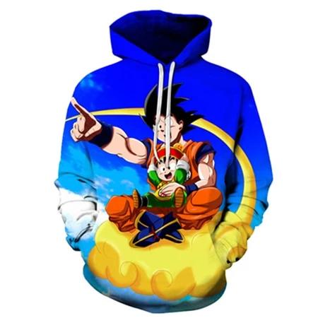 Dragon Ball Z Goku and Gohan Sweatshirt Men