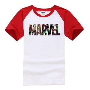 Marvel Diferent Models Sleeve Colors T-Shirt Men