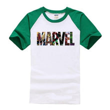 Load image into Gallery viewer, Marvel Diferent Models Sleeve Colors T-Shirt Men