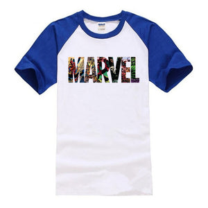 Marvel Diferent Models Sleeve Colors T-Shirt Men