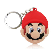 Load image into Gallery viewer, Super Mario 4 Diferent Types Keychain