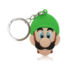 Load image into Gallery viewer, Super Mario 4 Diferent Types Keychain