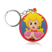 Load image into Gallery viewer, Super Mario 4 Diferent Types Keychain