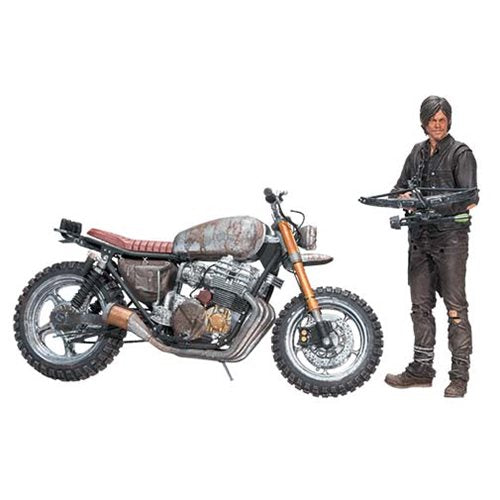 The Walking Dead Daryl Dixon  and Motorcycle Action Figure