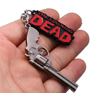 The Walking Dead Revolver Gun Keychain