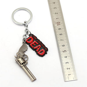 The Walking Dead Revolver Gun Keychain