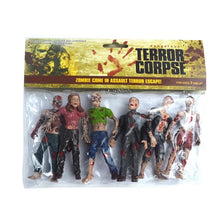 Load image into Gallery viewer, The Walking Dead Zombies Pack 6 units Action Figures