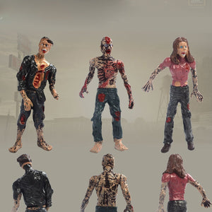 The Walking Dead Zombies Pack 6 units Action Figures