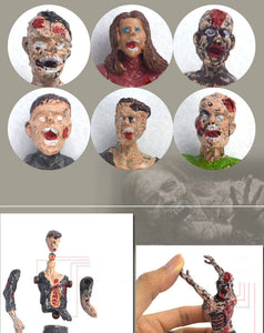 The Walking Dead Zombies Pack 6 units Action Figures