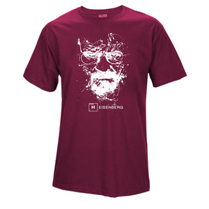 Breaking Bad Heisenberg White Logo T-Shirt Men