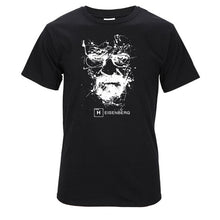 Load image into Gallery viewer, Breaking Bad Heisenberg White Logo T-Shirt Men