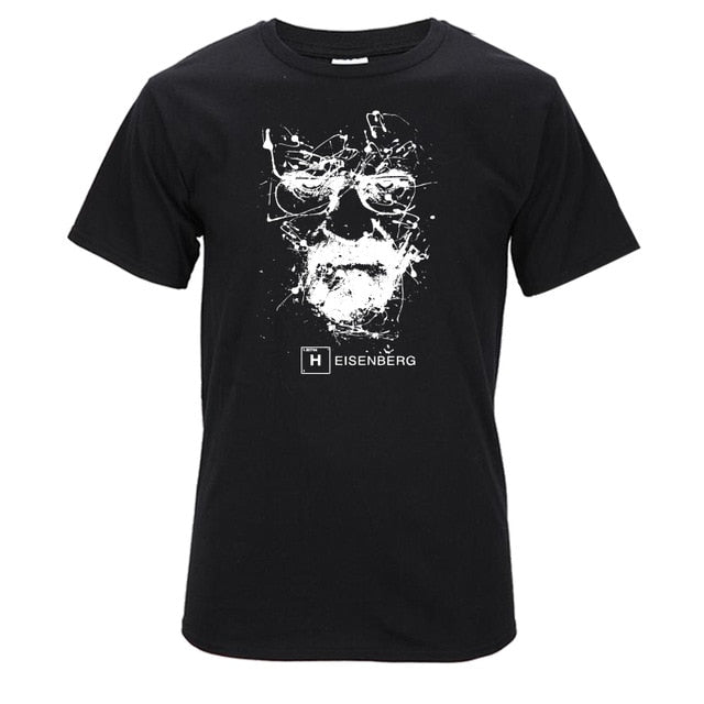 Breaking Bad Heisenberg White Logo T-Shirt Men